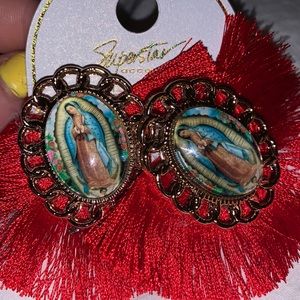 Our lady Guadalupe earrings